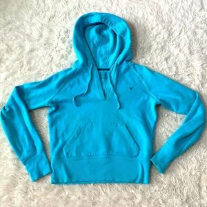 Turquoise hoodie sweatshirt women’s Xsmall